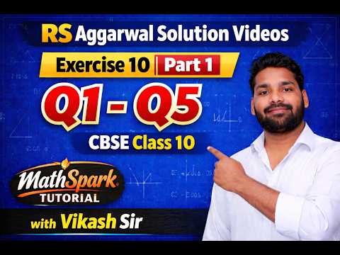 #Video #Trigonometric_Ratio #rsaggarwal | Class 10th Ex- 10 MathSpark | CBSE & ICSE | By Vikash Sir