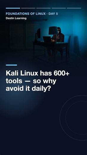 Kali Linux Has 600 Security Tools — But Don't Use It Daily