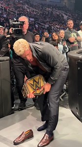 602K views · 5K reactions | Cody Rhodes shoes came off while beating Drew McIntyre | Wrestling Highlights | Facebook