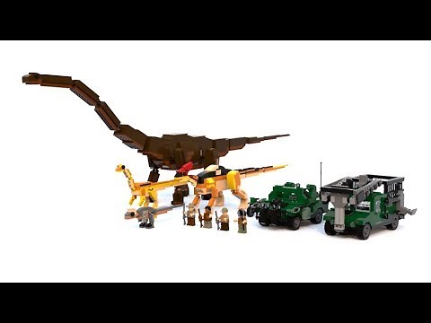 Lego Lost World The Hunting Party Set (MOC)