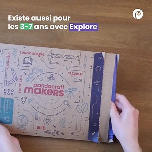 En 2021, on continue de développer la créativité des enfants de 3 à 12 ans ! ✨ Pour (super) bien commencer l’année : ♻️ On part à la découverte du thème du recyclage ♻️ Pour faire avec les mains, on fabrique du papier recyclé ! Et pour rappel, un kit c’est : 👋 Une activité manuelle et un magazine éducatif de 36 pages 🎨 Un thème inédit pensé pour les enfants de 3 à 7 ans et de 8 à 12 ans ! | Pandacraft