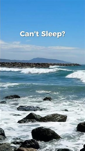 Can't Sleep? 🌊 10 Hours Ocean Waves for Deep Sleep