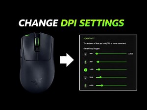How to Change the DPI Settings on Your Wireless Razer Mouse!