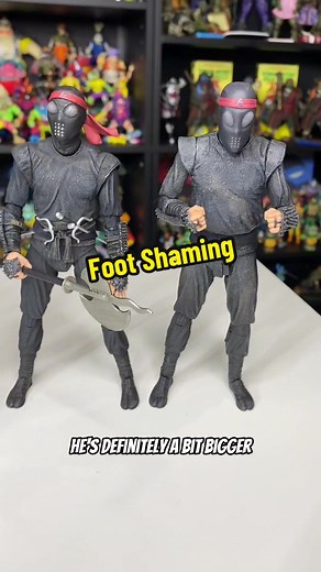 Foot Soldiers have feelings too! This 2 pack definitely packs a punch, and I’ll never say no to a new Keno. Let me know if you got this one! #teenagemutantninjaturtles #tmnt #90snostalgia #secretoftheooze #neca #actionfigures
