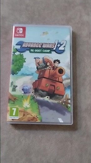 Unboxing Advance Wars 1+2 Re-Boot Camp #unboxingvideo #advancewarsrebootcamp #switchgames #nintendo