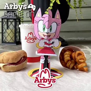 Build Amy Rose with the kids to complete your 3D paper craft collection. Then, share it on social with #ArbysPaperCraft to make it Facebook official. Download, print and build at arbys.com/craft. | Arby's