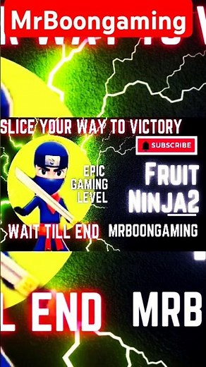 FRUIT NINJA 2 GAMEPLAY! Slice, Dice & Dominate!NEW LEVELS & BLADE #mrboongaming #gaming #fruitninja2