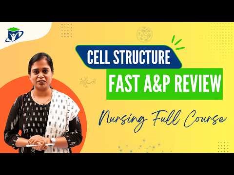 Structure & Function of a Cell — Nursing Anatomy & Physiology (B.sc 1st-Year Lecture)