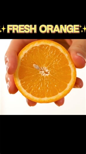 Fresh Orange Juice Squeeze ASMR 🍊✨