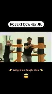 Robert Downey Jr. (Sherlock Holmes) and Wing Chun