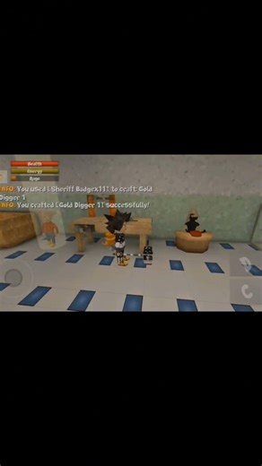 crafting level 1 gold digger #schoolofchaos #cityofchaos