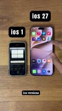 iOS 27 vs iOS 1: 18 Years of iPhone Evolution