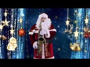 Santa Claus playing Saxophone By Andy Geraldo Fuentes Martin