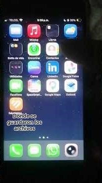 Where are the files you download from the internet stored? #iphone #files