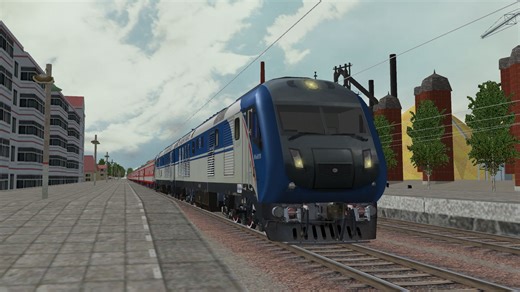 【Open Rail/开源模拟火车】2024.03.09 模拟火车中国站官方联控 新京哈基础版-哈尔滨局 K96次行车记录 Part2