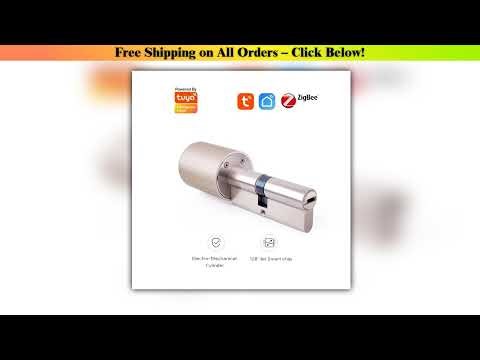 Tuya Smart Lock Cylinder Electronic key Wireless WIFI Zigbee Lock Core Intelligent Encryption Door