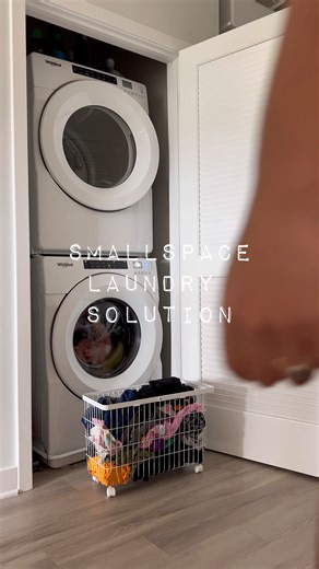 10K views · 34 reactions | No dedicated laundry room? No problem! 狀...