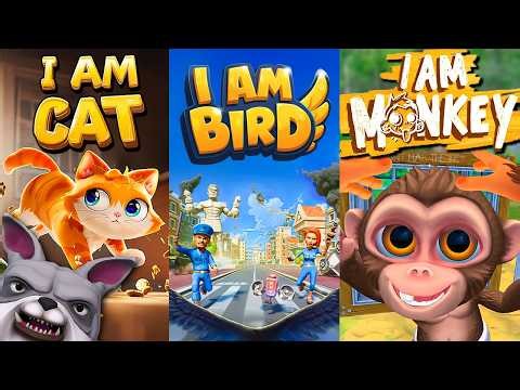 I Am Cat | I Am Bird | I Am Monkey | Full Game Walkthrough | No Commentary