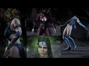 [リョナ] MKX RYONA MIX - HEAD OUT FATALITY ON KITANA SKINS #ryona #fatality #asmrgaming