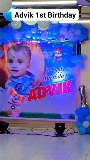 #advik #birthday #1stbirthday