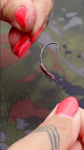 Make Perfect Hair Rigs For Carp Fishing 🎣 — Just Add Silicone! 👌 #fishing #carpfishing #carprigs