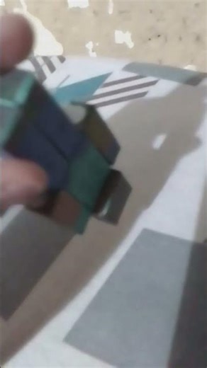 papercraft Steve #minecraft #homemadepapercraft #cardboardcraft