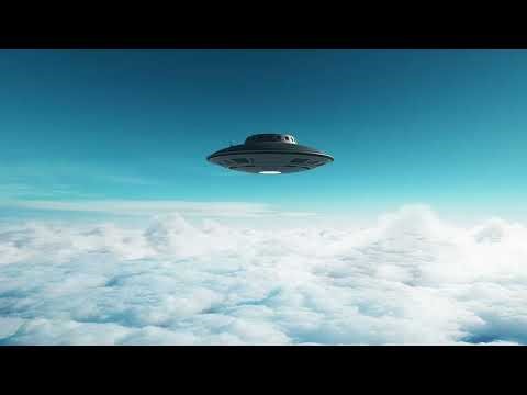 UFO Above the Clouds 🛸 432Hz Contact Meditation | Calm & Awareness