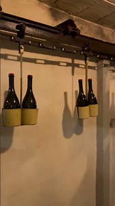 Automated elegance in every bottle move using an overhead rail! 🍾😲