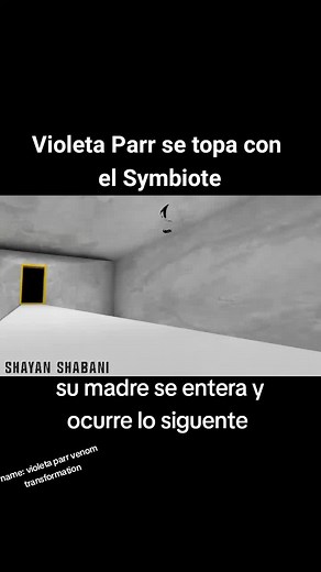 Violeta Parr Se convierte en Venom #theincredibles #violetaparr #marvel #venom #elastigirl #symbiote