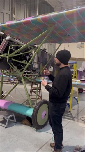 22K views · 392 reactions | Why’s this aircraft’s engine upside down? We’re back with Ben Smith at the IWM Duxford as he talks us through the custom-made Gypsy Queen 30 Mk.II engine and explains the reason behind it being fitted upside down. Watch the full clip here: https://ow.ly/CBw350VyPbY  #Airfix #ScaleModelling #ScaleModels #FokkerDVII #Aviation | Airfix | Facebook