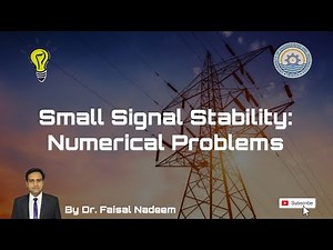 Small Signal Stability: Numerical Problem
