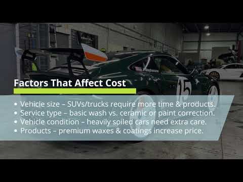 Auto Detailing Cost in 2025 Your Complete Pricing Guide