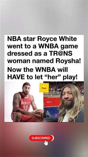 Royce White Attends Fever Game in Blonde Wig, Calls Himself "Roysha" #wnba #shortvideo #trending