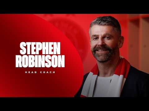 Stephen Robinson's first interview as Head Coach