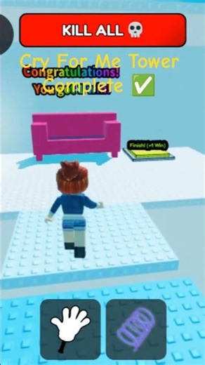 One More Tower Completed 🔥#CryForMeTower#roblox #slap