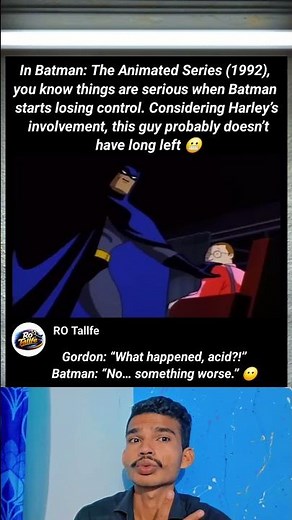 Batman: The Animated Series (1992) Dark Moment 😬 When Batman Loses Control