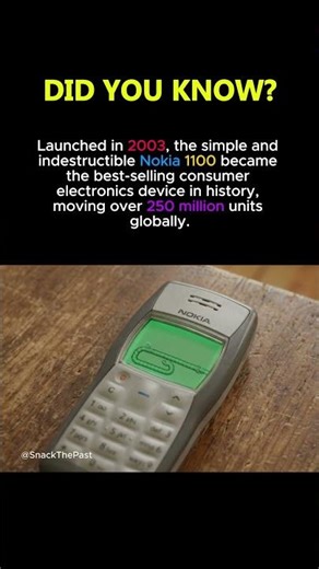 The Best-Selling Phone Ever #Nokia #Snake #Nostalgia