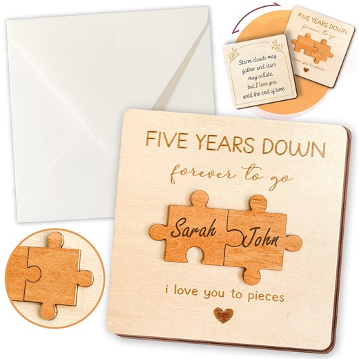 Fifth wedding anniversary gifts for him | Honestweddingadvice.com