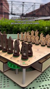 Checkmate!♟️ (Not sure how to play? Check the pieces, they tell you where to move!) 🔎 Featuring the KiwiCo Build and Play Chess Set | KiwiCo