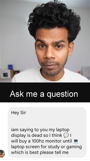 Display or External monitor for Laptop 🤔 #shorts #display #monitor