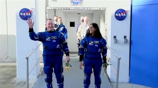 CBS Saturday Morning:Astronauts whose stay on the ISS has been unexpectedly extended are one step closer to home