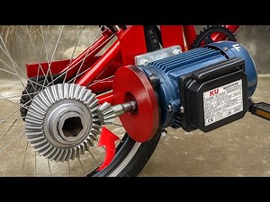 Great idea! A bicycle with a water pump motor will blow your mind