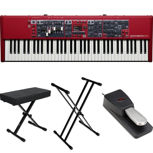 Nord Electro 7 HP 73-key Stage Piano Essentials Bundle