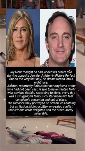 The Nightmare Behind "Picture Perfect": Why Jennifer Aniston Hated Her Co-Star #shorts
