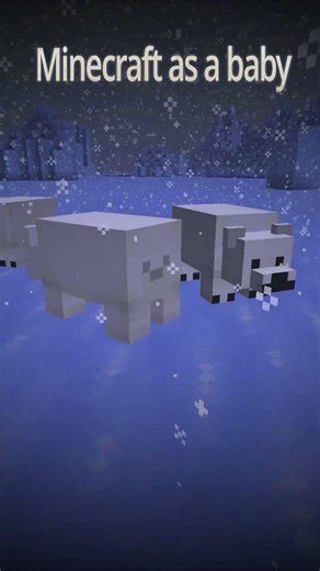 Playing Minecraft as a Baby #minecraft #gaming #memes #minecraftmemes