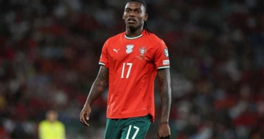 Rafael Leão é dispensado da seleção de Portugal