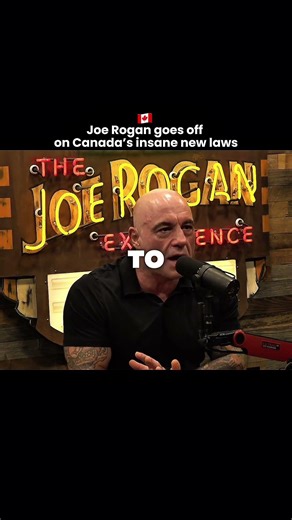 Joe Rogan goes off on Canada’s insane new laws #joerogan #podcast #podcastclips