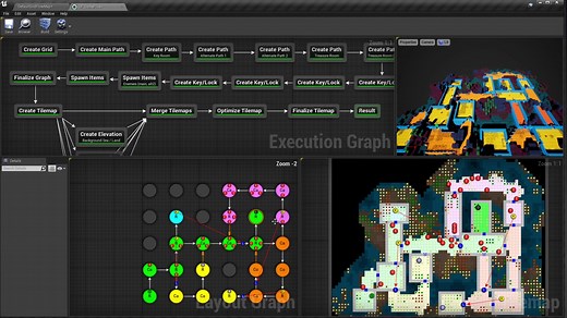 ue4 专业关卡教程（Dungeon Architect）【新版】