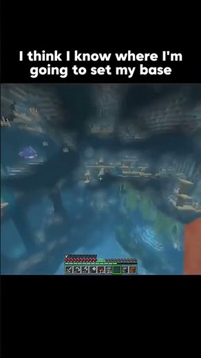 perfect base location in Minecraft feat.demonslayer #hazegaming #minecraft #minecraftbasebuild