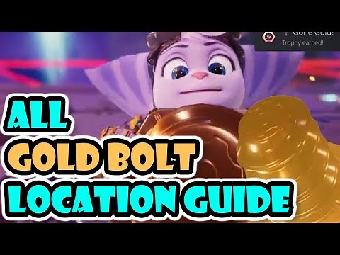 Ratchet and Clank Rift Apart Ardolis All Gold Bolt Locations Guide